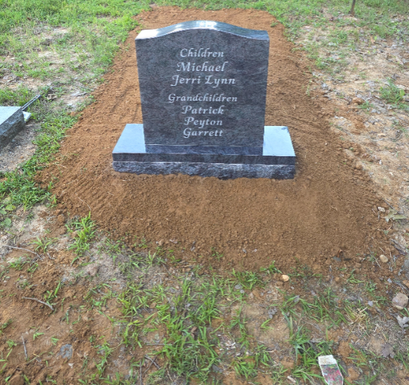 single upright monument